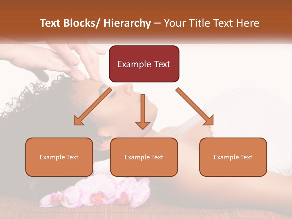 Relax Face Flowers PowerPoint Template