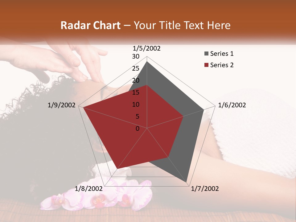 Relax Face Flowers PowerPoint Template