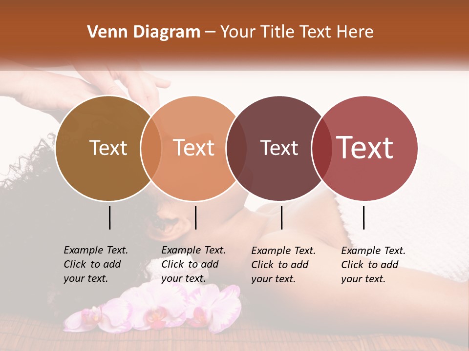 Relax Face Flowers PowerPoint Template