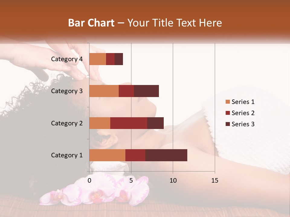 Relax Face Flowers PowerPoint Template