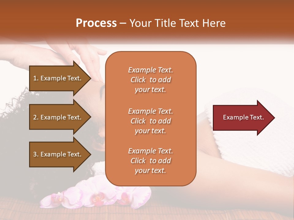 Relax Face Flowers PowerPoint Template