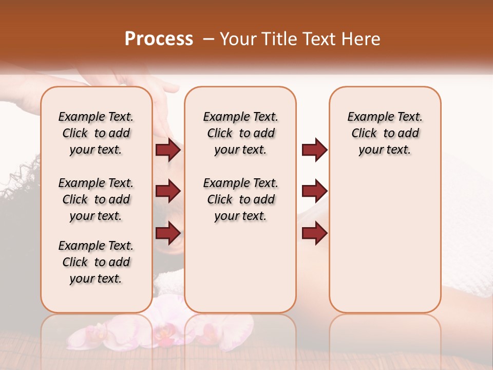 Relax Face Flowers PowerPoint Template