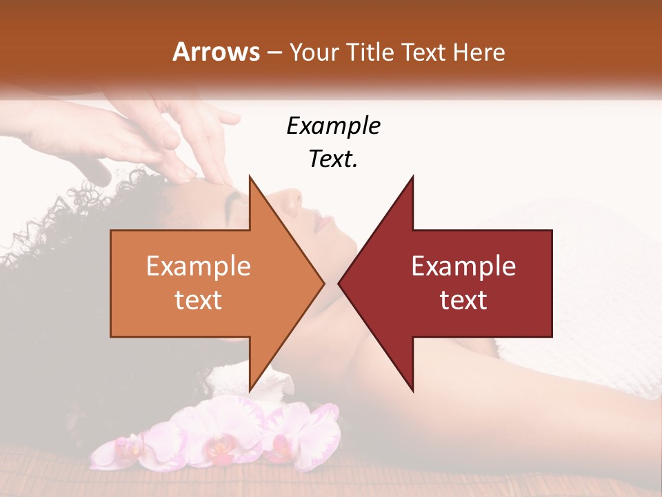 Relax Face Flowers PowerPoint Template