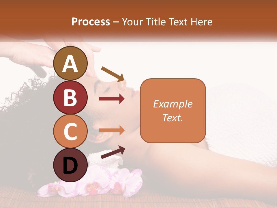 Relax Face Flowers PowerPoint Template