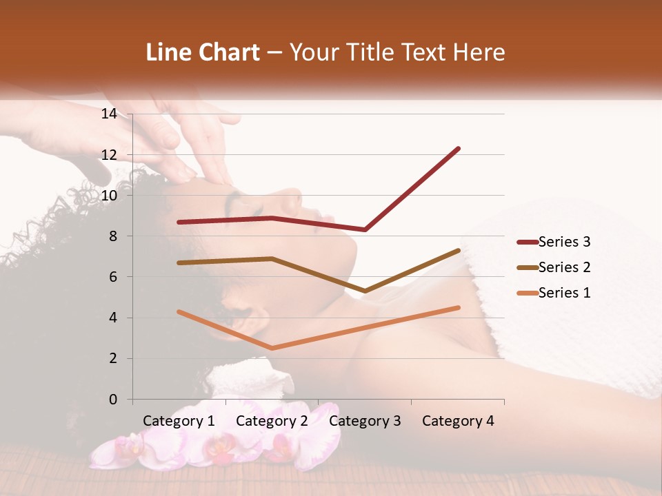 Relax Face Flowers PowerPoint Template