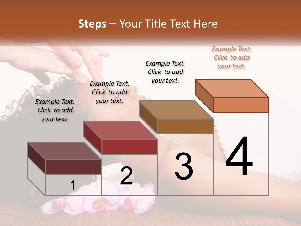 Relax Face Flowers PowerPoint Template