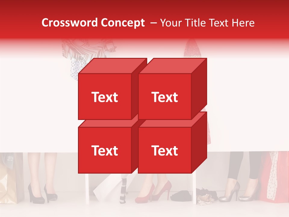 Heels Fashion Changing PowerPoint Template