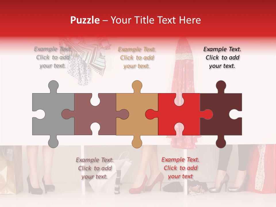 Heels Fashion Changing PowerPoint Template