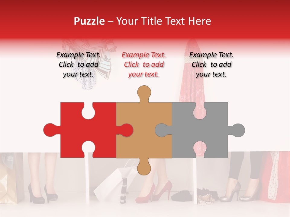 Heels Fashion Changing PowerPoint Template