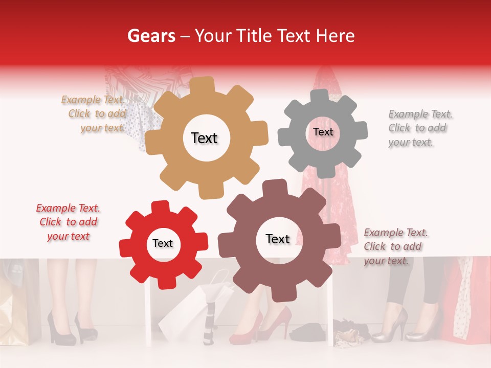 Heels Fashion Changing PowerPoint Template