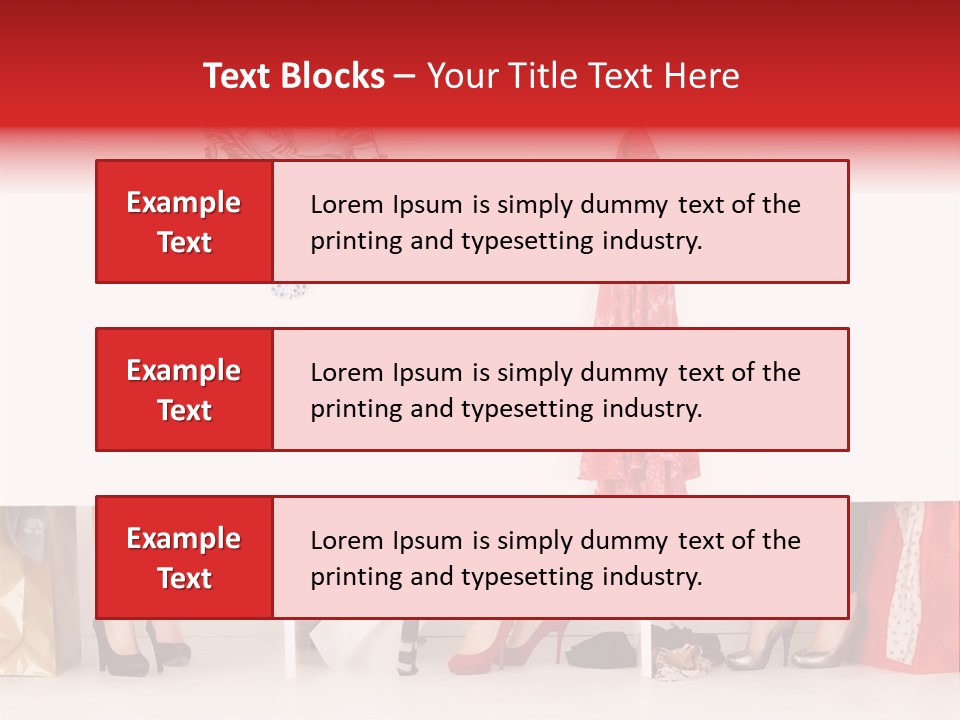 Heels Fashion Changing PowerPoint Template