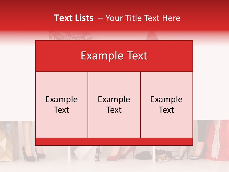 Heels Fashion Changing PowerPoint Template