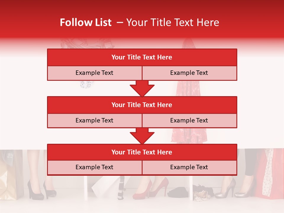 Heels Fashion Changing PowerPoint Template