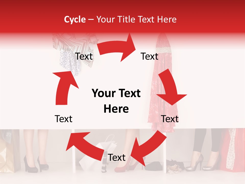 Heels Fashion Changing PowerPoint Template