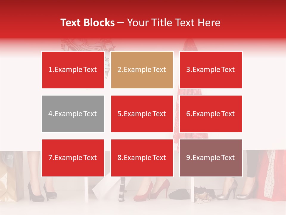 Heels Fashion Changing PowerPoint Template