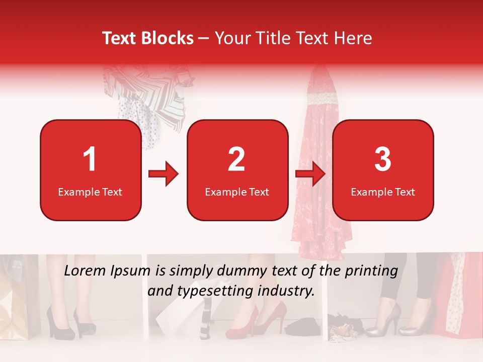 Heels Fashion Changing PowerPoint Template