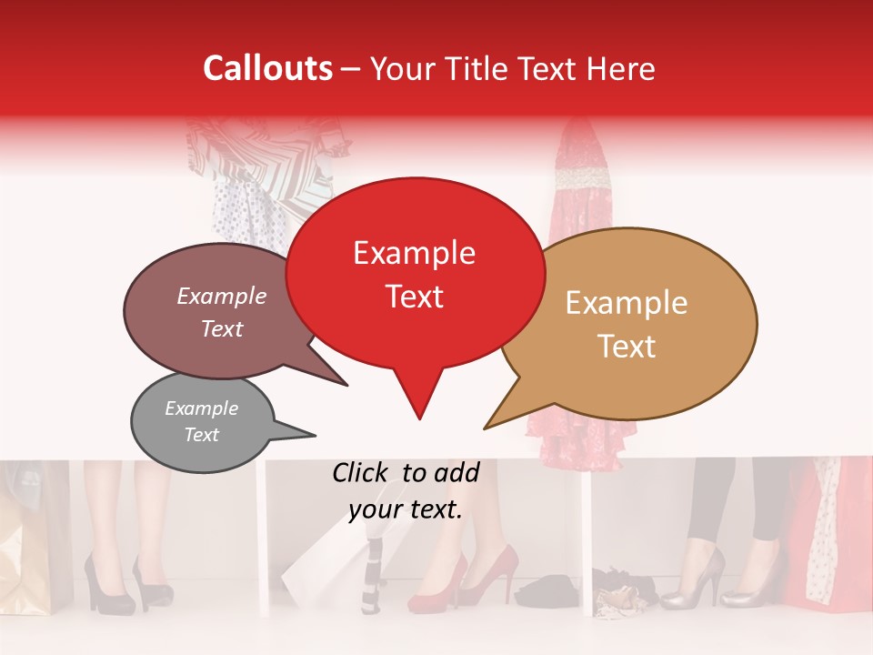 Heels Fashion Changing PowerPoint Template