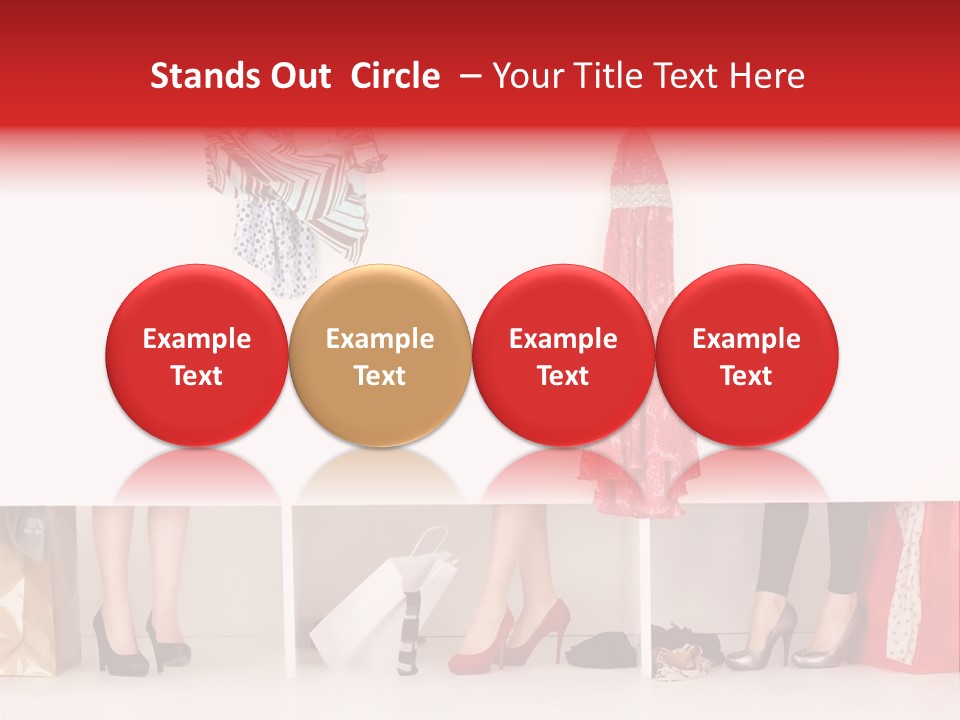 Heels Fashion Changing PowerPoint Template