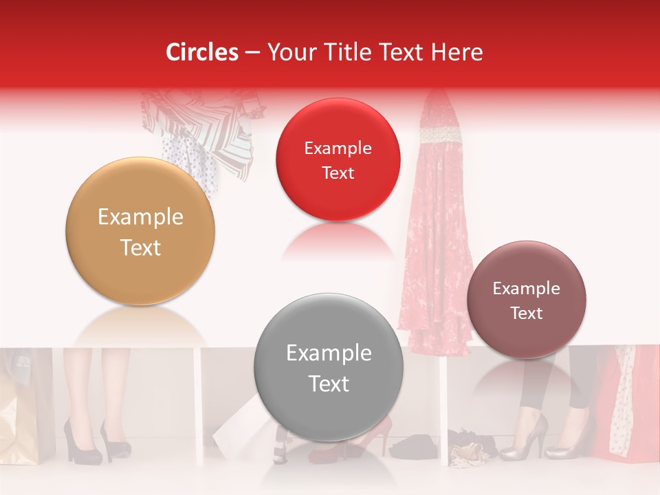 Heels Fashion Changing PowerPoint Template