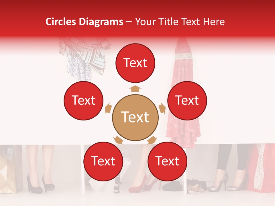 Heels Fashion Changing PowerPoint Template