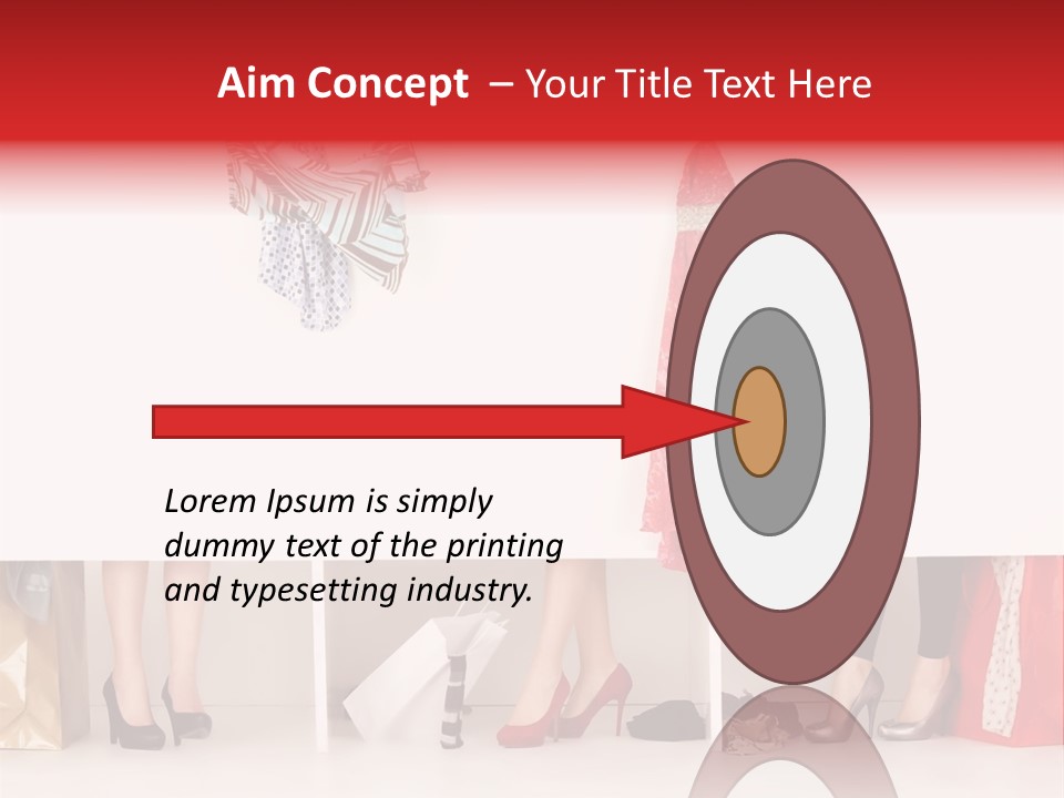 Heels Fashion Changing PowerPoint Template