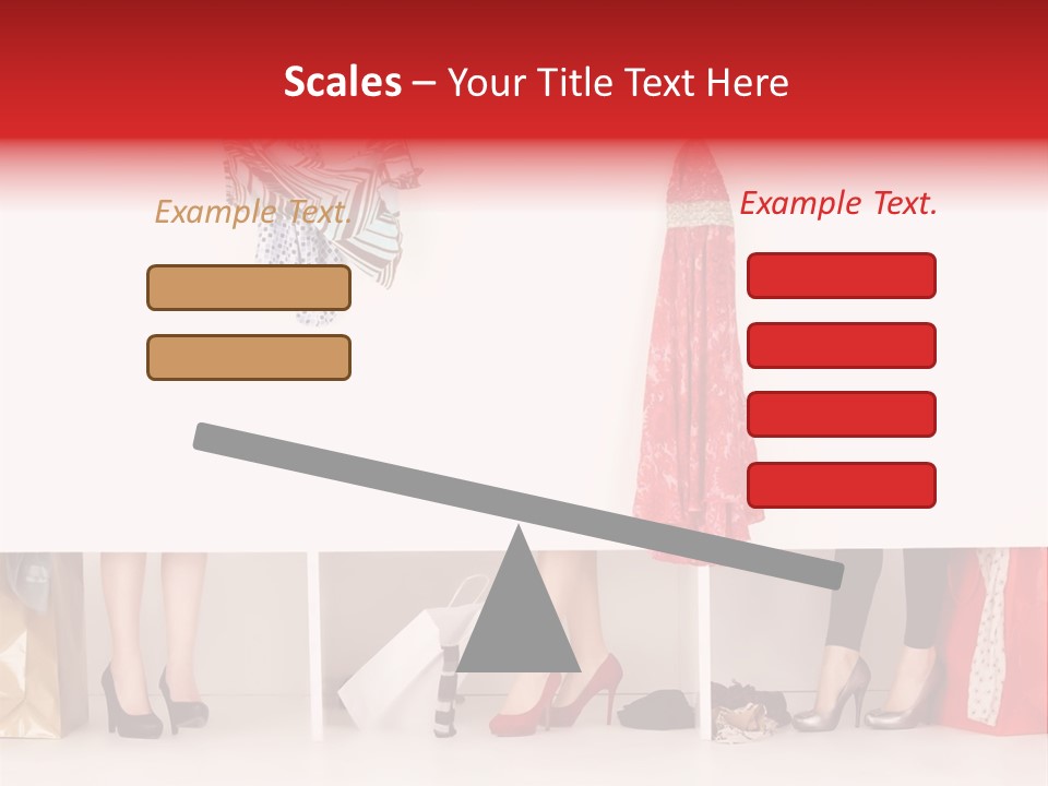 Heels Fashion Changing PowerPoint Template
