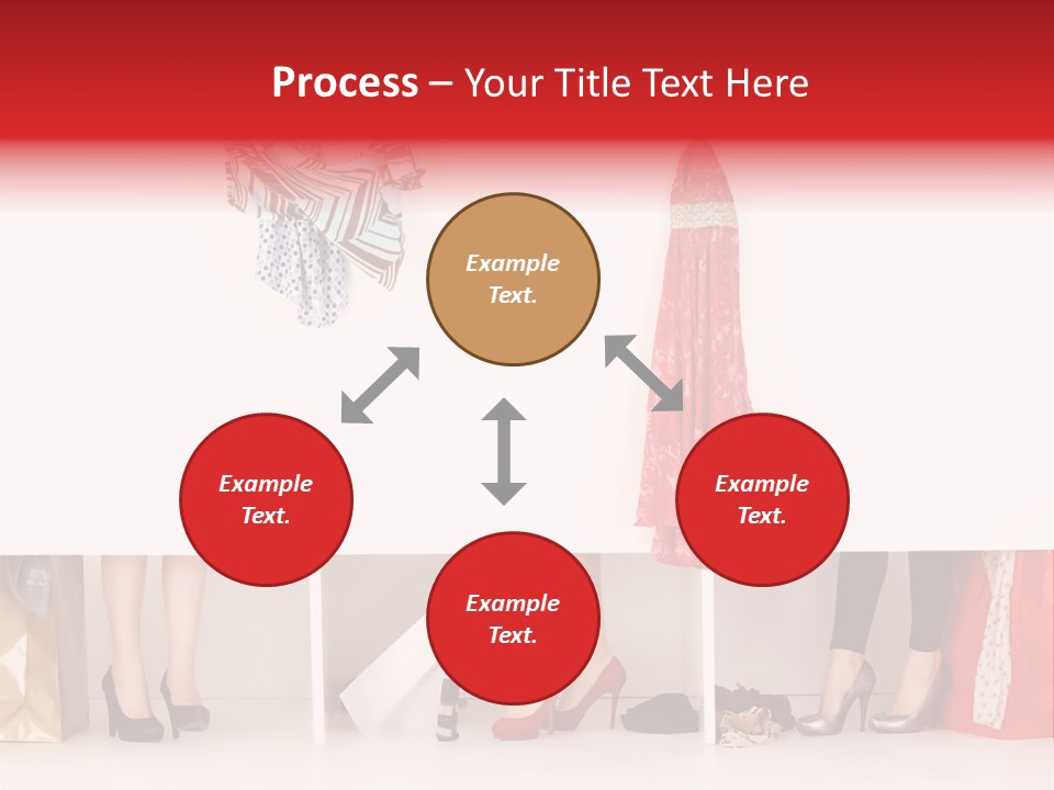 Heels Fashion Changing PowerPoint Template