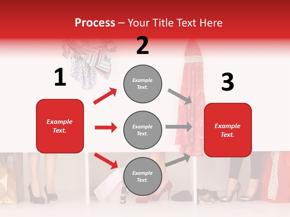 Heels Fashion Changing PowerPoint Template