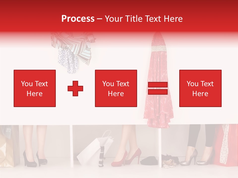 Heels Fashion Changing PowerPoint Template