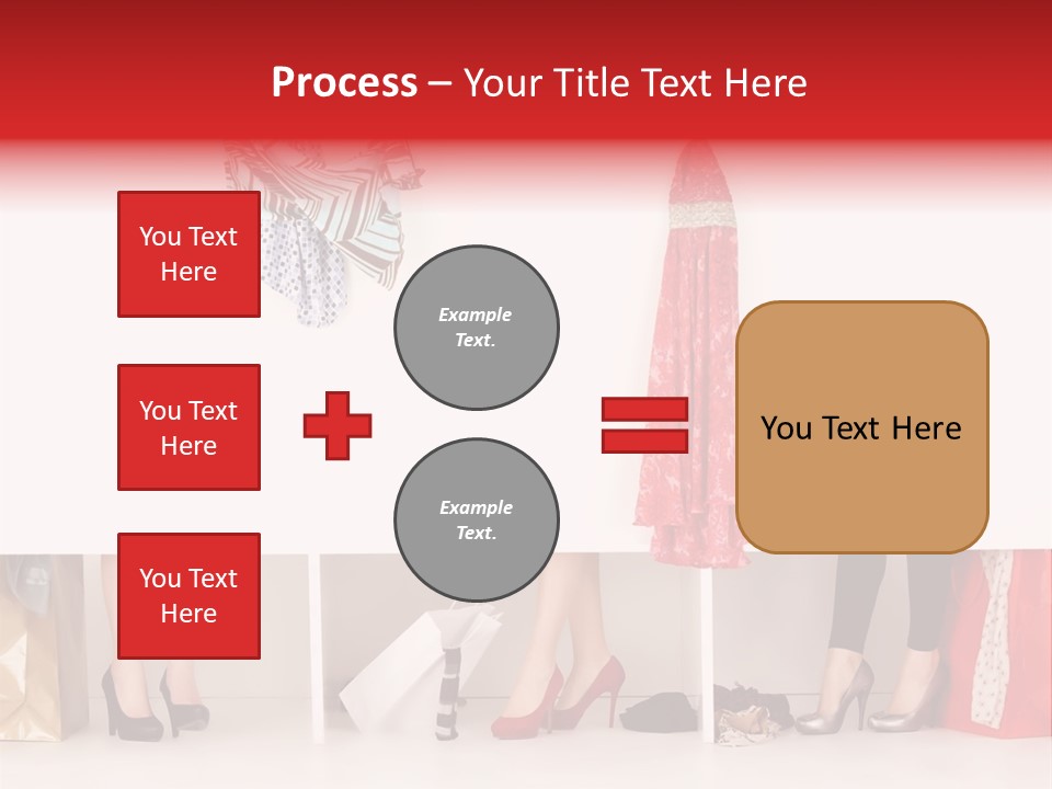 Heels Fashion Changing PowerPoint Template