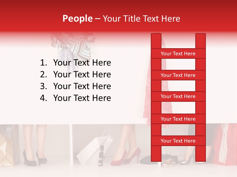 Heels Fashion Changing PowerPoint Template