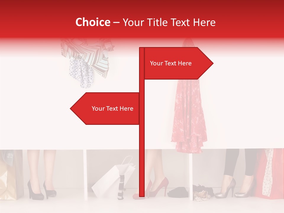 Heels Fashion Changing PowerPoint Template
