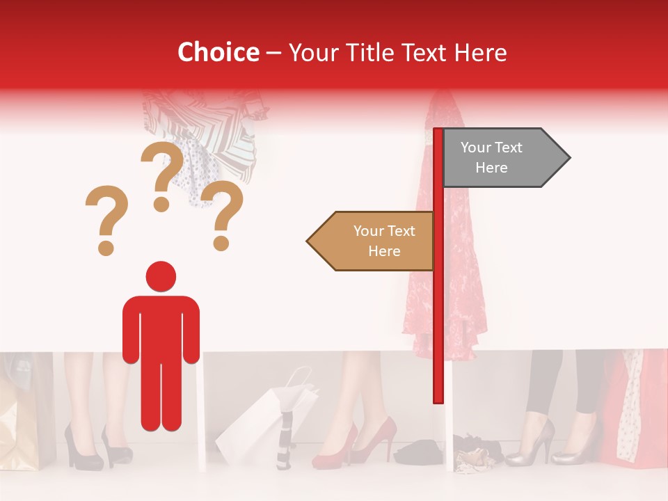 Heels Fashion Changing PowerPoint Template