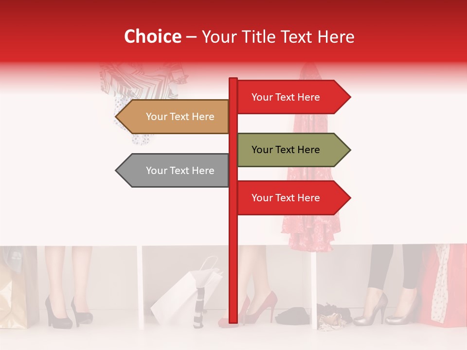 Heels Fashion Changing PowerPoint Template