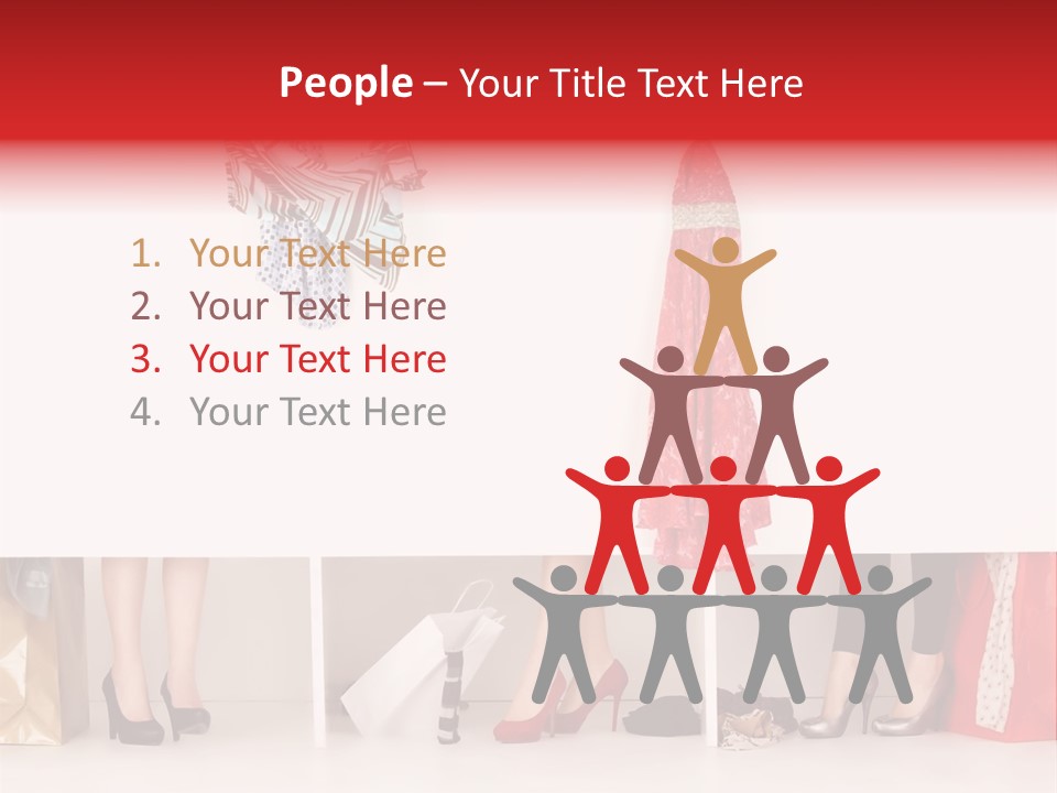 Heels Fashion Changing PowerPoint Template