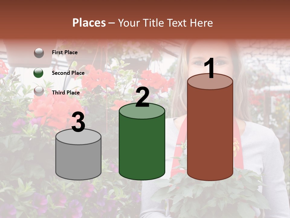 Summer Spring People PowerPoint Template