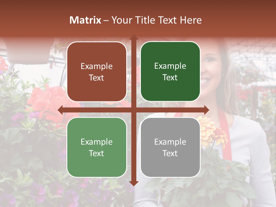 Summer Spring People PowerPoint Template