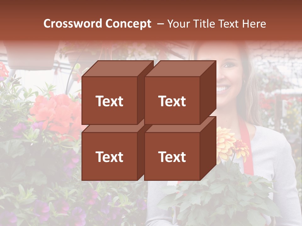 Summer Spring People PowerPoint Template