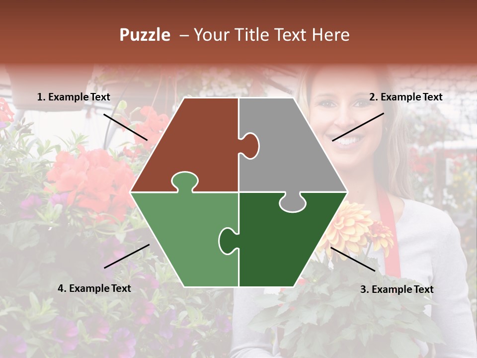 Summer Spring People PowerPoint Template