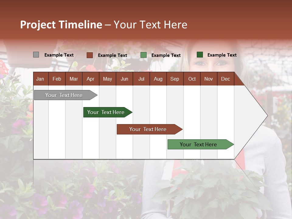 Summer Spring People PowerPoint Template