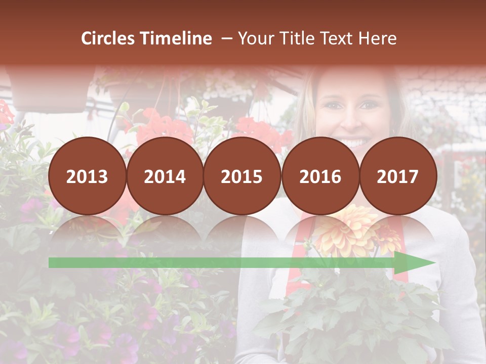 Summer Spring People PowerPoint Template