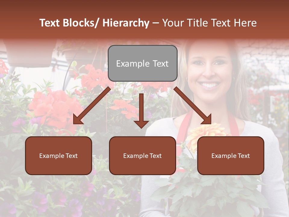 Summer Spring People PowerPoint Template