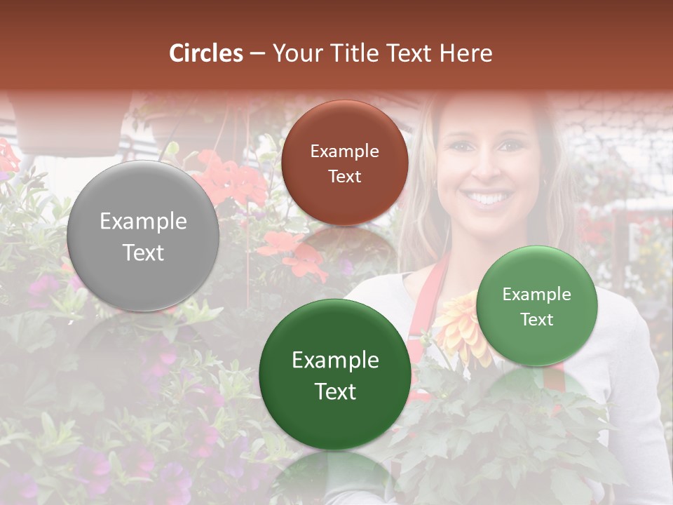 Summer Spring People PowerPoint Template