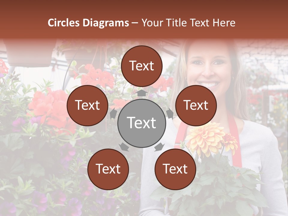 Summer Spring People PowerPoint Template