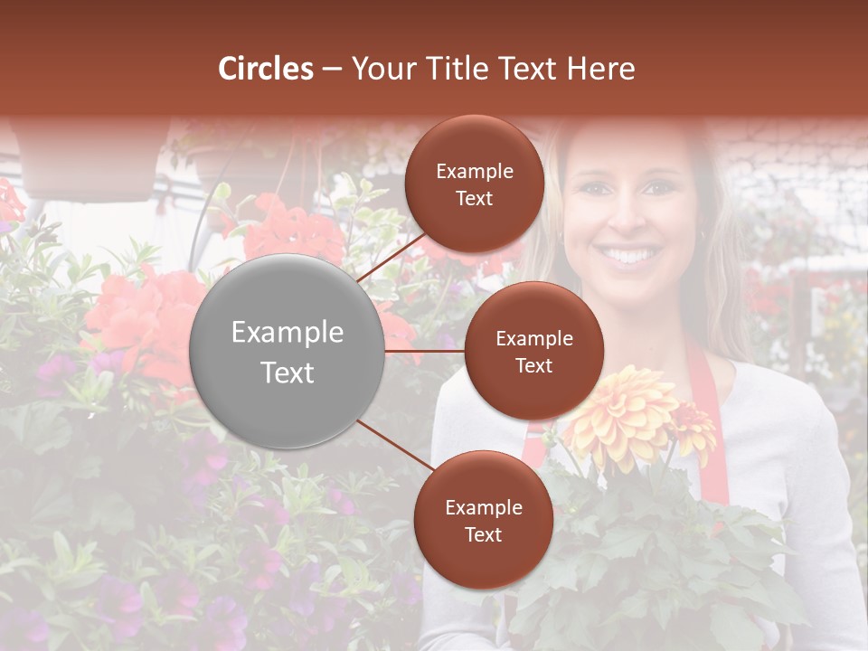 Summer Spring People PowerPoint Template