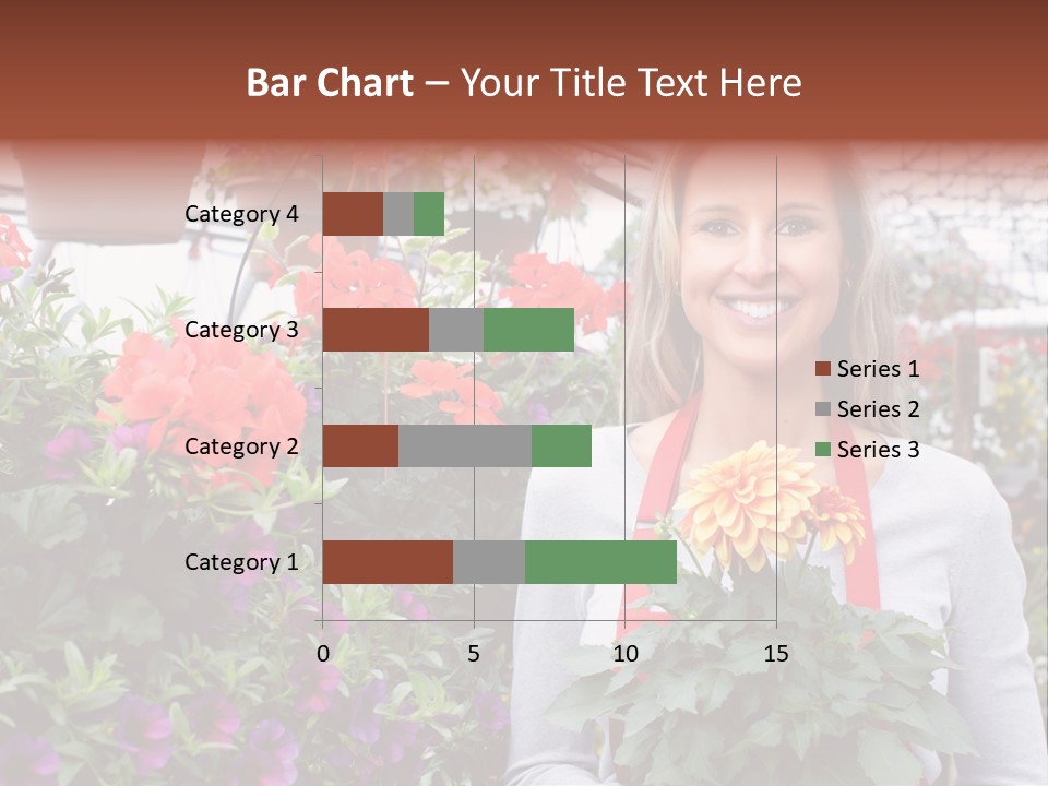 Summer Spring People PowerPoint Template