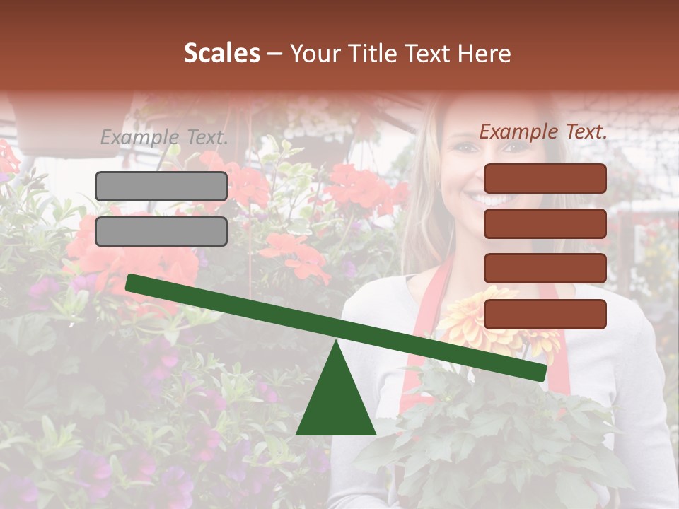 Summer Spring People PowerPoint Template