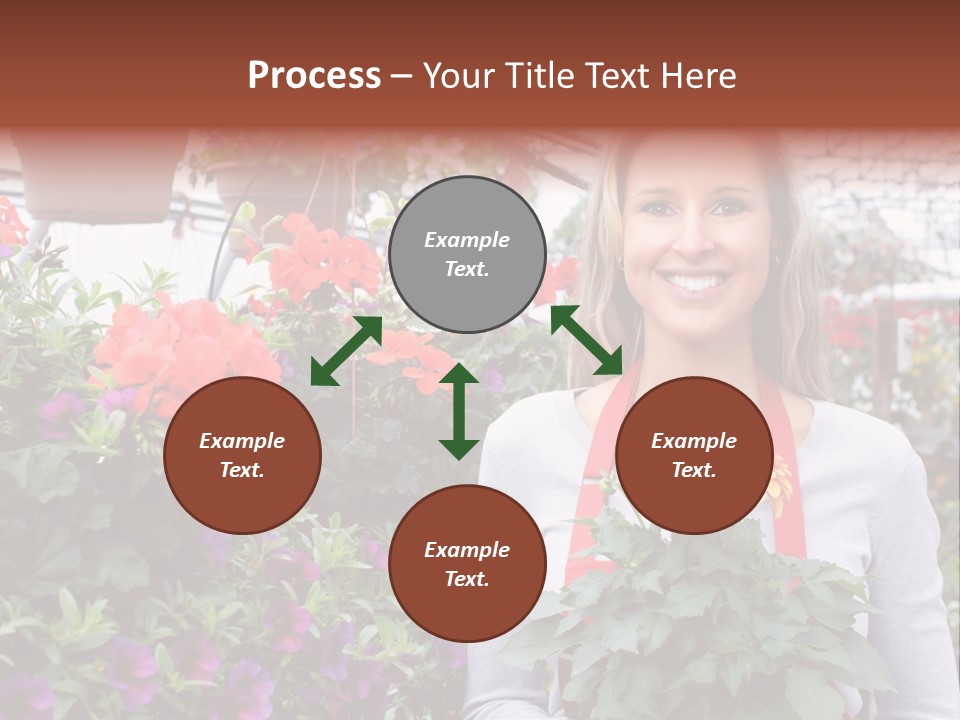 Summer Spring People PowerPoint Template