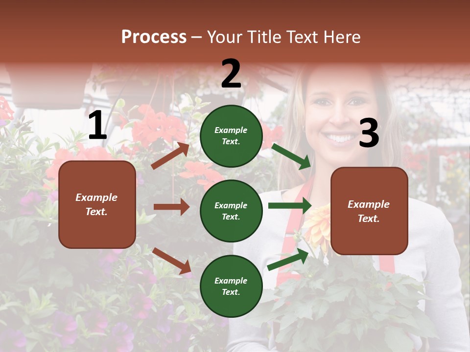 Summer Spring People PowerPoint Template