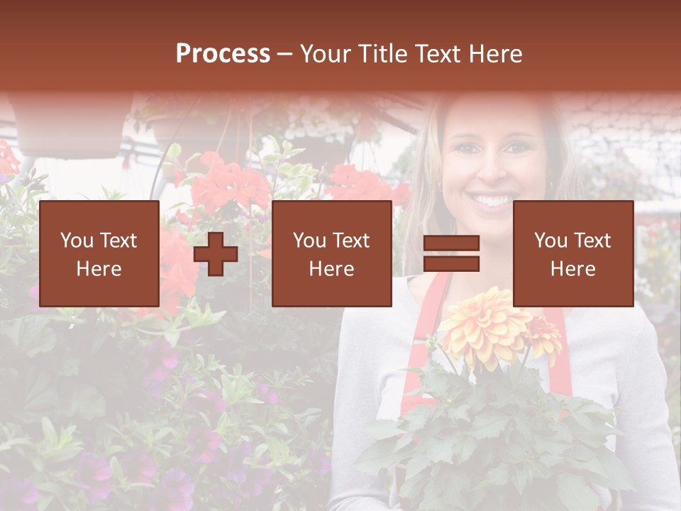 Summer Spring People PowerPoint Template